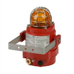 Ex XenonStrobe BExBG10DP 24vDC AMBER 10J 1Hz IP66/67 SS304 EExdIICT4/T5